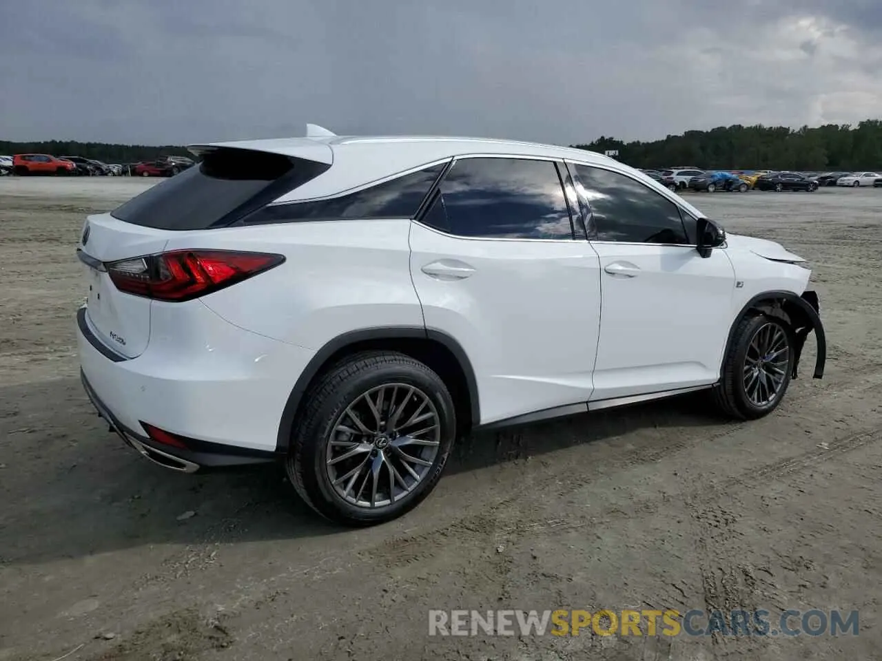 3 Фотография поврежденного автомобиля 2T2SZMDA3MC261607 LEXUS RX 350 F S 2021
