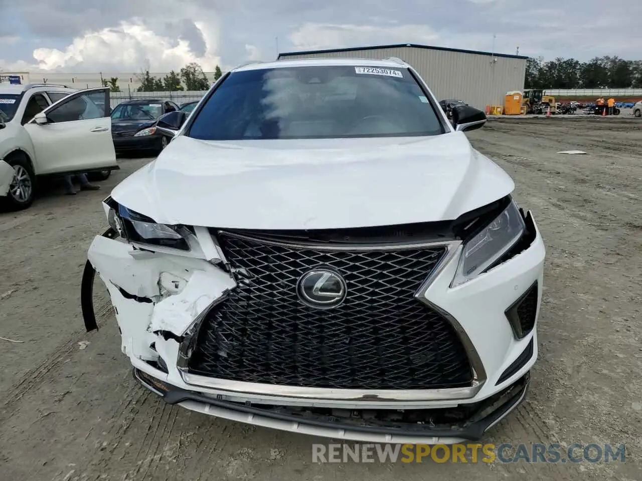 5 Фотография поврежденного автомобиля 2T2SZMDA3MC261607 LEXUS RX 350 F S 2021
