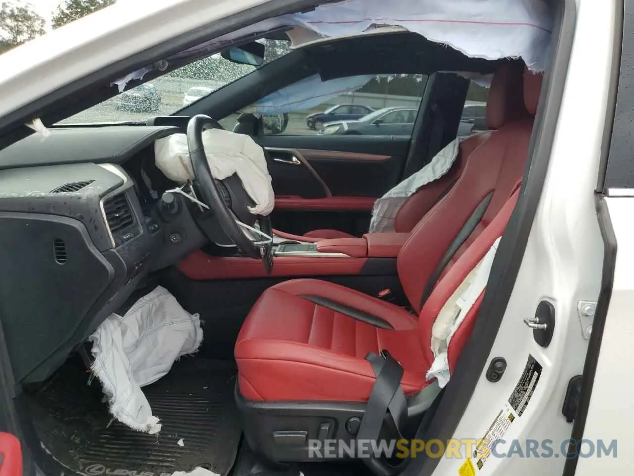 7 Фотография поврежденного автомобиля 2T2SZMDA3MC261607 LEXUS RX 350 F S 2021