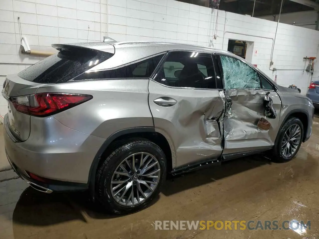 3 Фотография поврежденного автомобиля 2T2SZMDA6MC262928 LEXUS RX 350 F S 2021