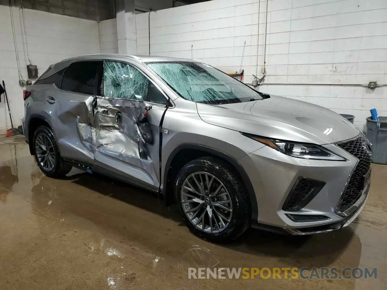 4 Фотография поврежденного автомобиля 2T2SZMDA6MC262928 LEXUS RX 350 F S 2021