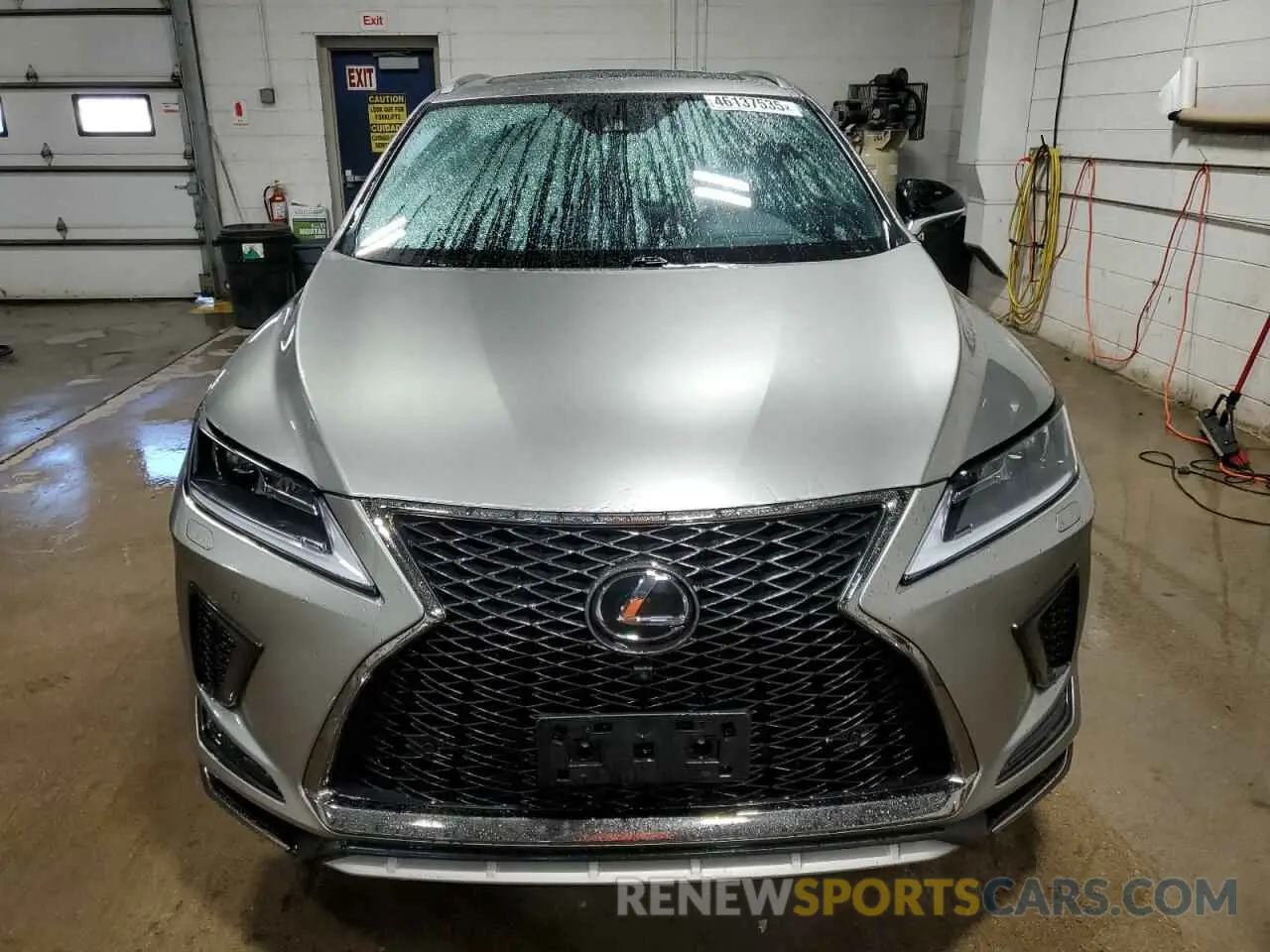 5 Фотография поврежденного автомобиля 2T2SZMDA6MC262928 LEXUS RX 350 F S 2021