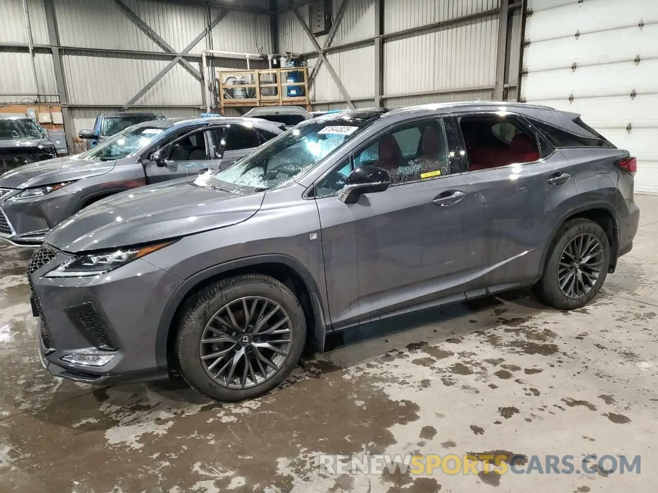1 Photograph of a damaged car 2T2YZMDA1MC289836 LEXUS RX 350 F S 2021