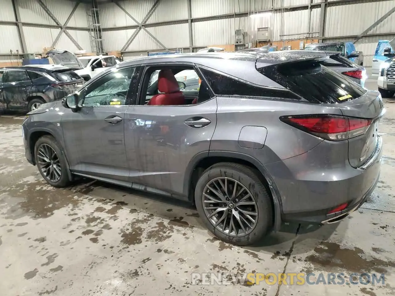 2 Photograph of a damaged car 2T2YZMDA1MC289836 LEXUS RX 350 F S 2021