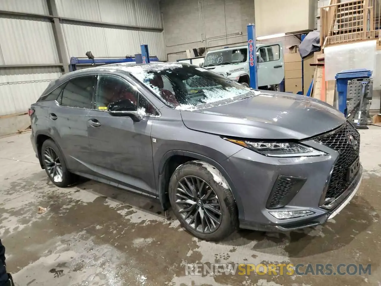 4 Photograph of a damaged car 2T2YZMDA1MC289836 LEXUS RX 350 F S 2021