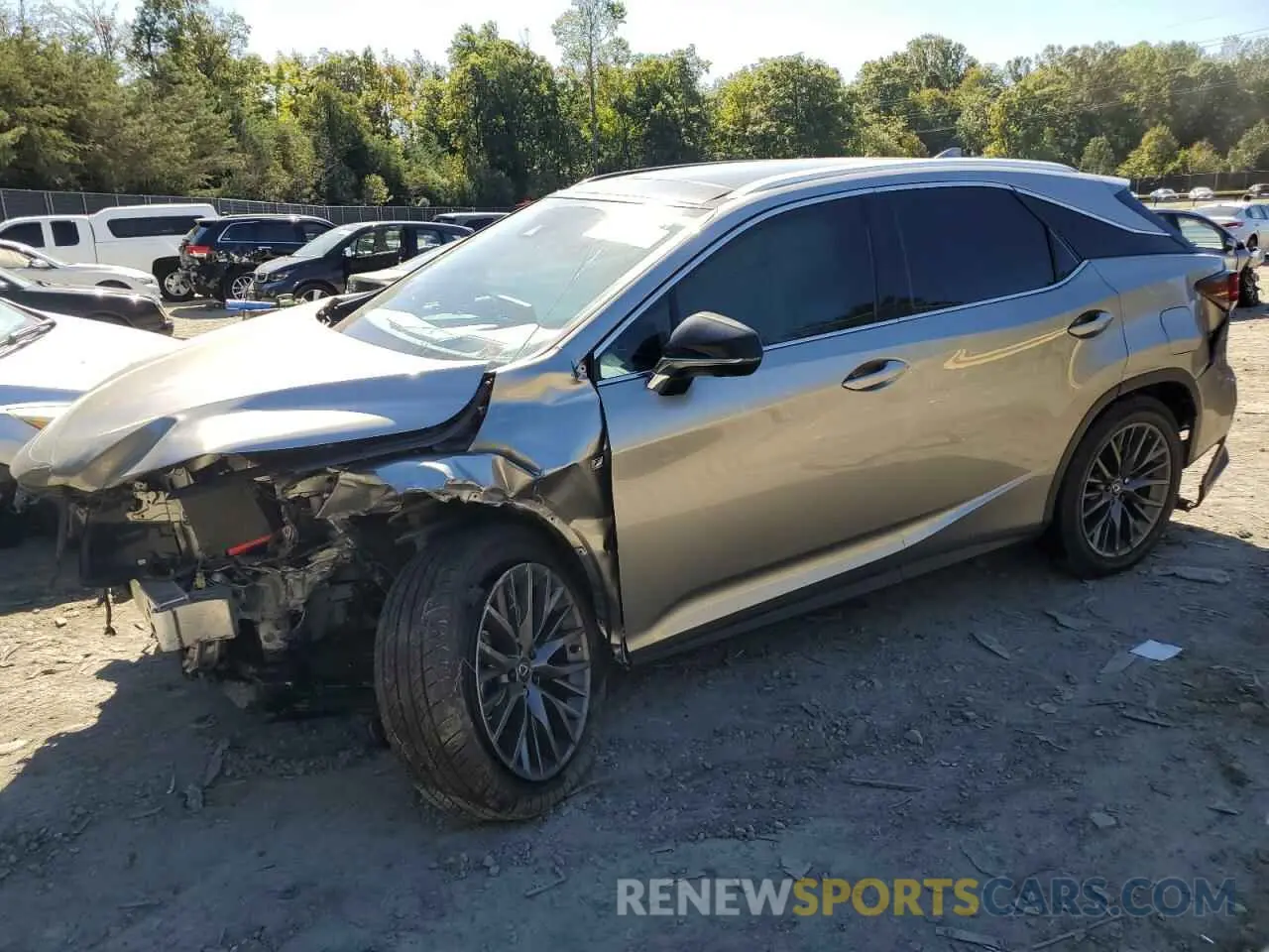 1 Фотография поврежденного автомобиля 2T2YZMDA3MC258197 LEXUS RX 350 F S 2021
