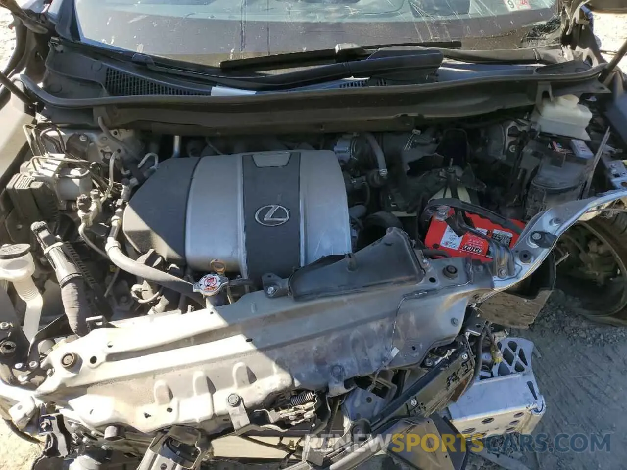 12 Фотография поврежденного автомобиля 2T2YZMDA3MC258197 LEXUS RX 350 F S 2021