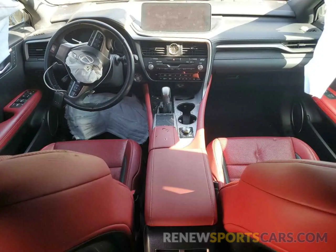 8 Фотография поврежденного автомобиля 2T2YZMDA3MC258197 LEXUS RX 350 F S 2021