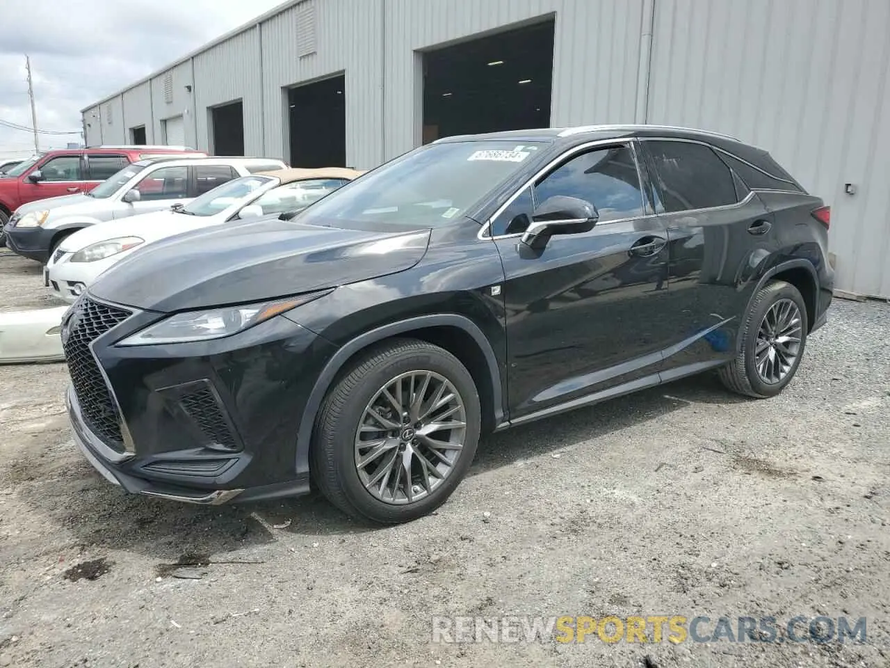 1 Photograph of a damaged car 2T2YZMDA3MC262623 LEXUS RX 350 F S 2021