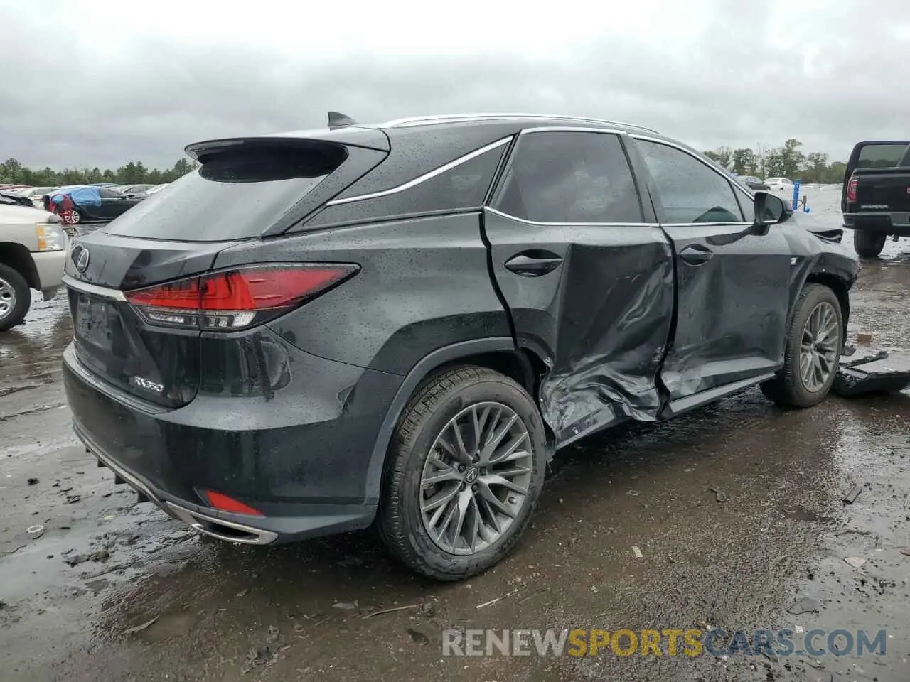3 Photograph of a damaged car 2T2YZMDA5MC299494 LEXUS RX 350 F S 2021