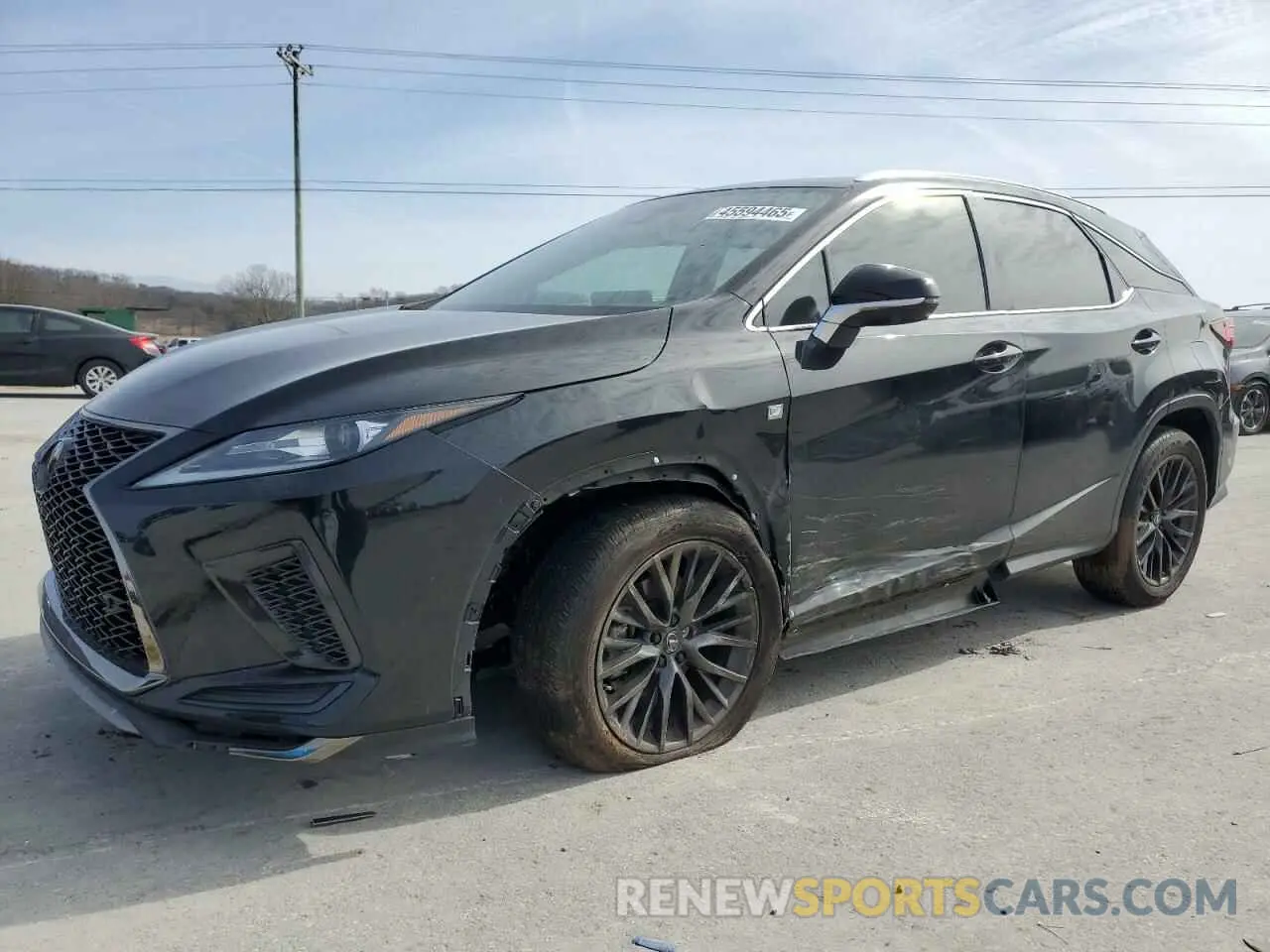 1 Фотография поврежденного автомобиля 2T2YZMDA6MC286947 LEXUS RX 350 F S 2021