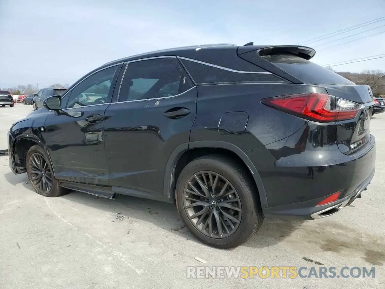 2 Фотография поврежденного автомобиля 2T2YZMDA6MC286947 LEXUS RX 350 F S 2021