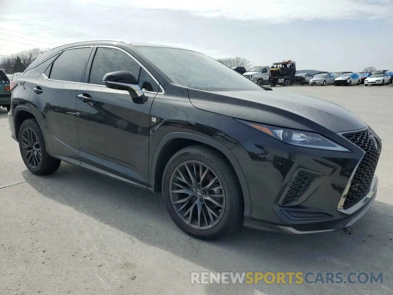 4 Фотография поврежденного автомобиля 2T2YZMDA6MC286947 LEXUS RX 350 F S 2021
