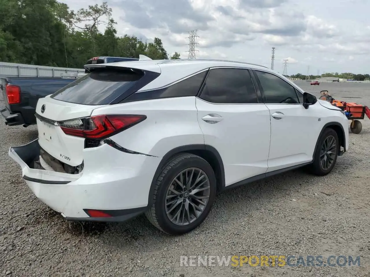 3 Photograph of a damaged car 2T2YZMDA6MC292683 LEXUS RX 350 F S 2021