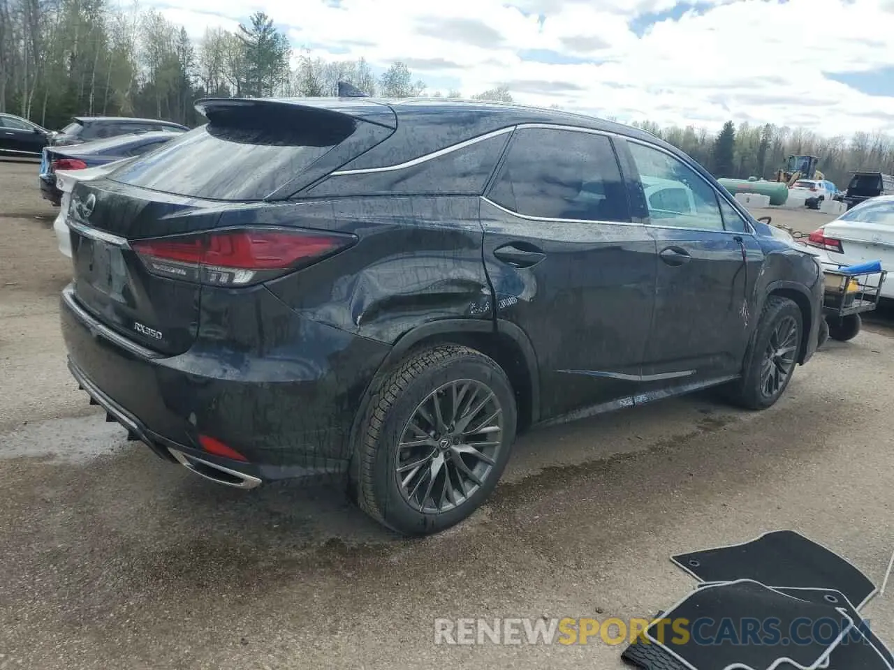 3 Photograph of a damaged car 2T2YZMDA8MC271852 LEXUS RX 350 F S 2021