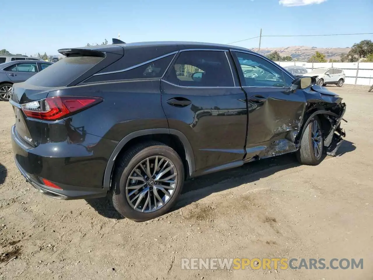 3 Фотография поврежденного автомобиля 2T2SZMDA2NC362350 LEXUS RX 350 F S 2022