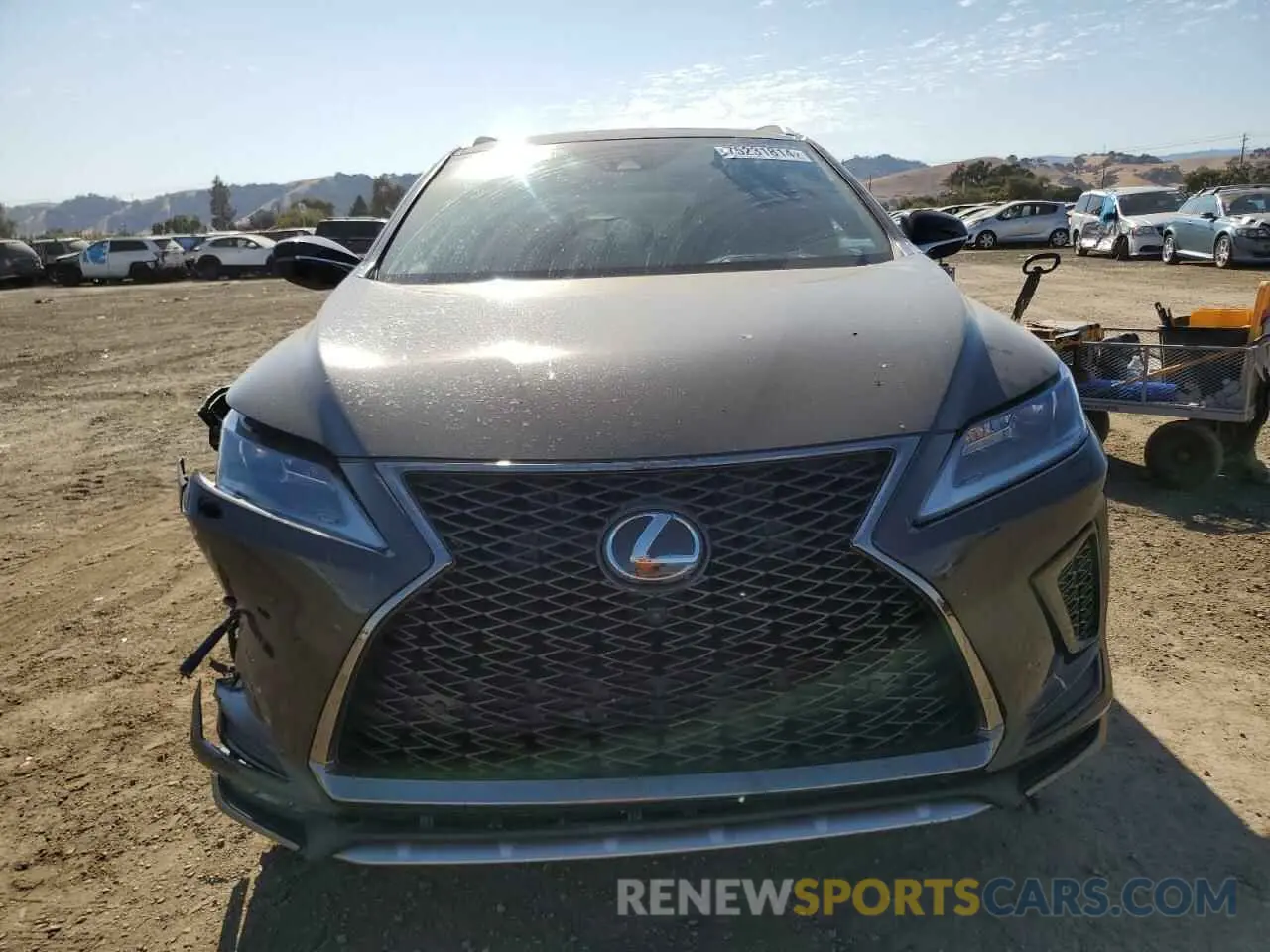 5 Фотография поврежденного автомобиля 2T2SZMDA2NC362350 LEXUS RX 350 F S 2022