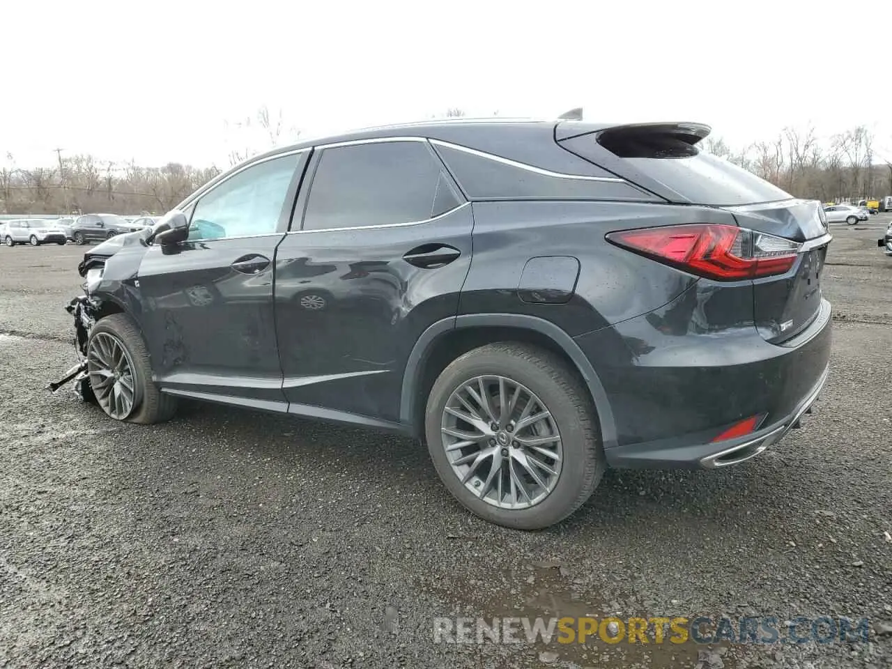 2 Photograph of a damaged car 2T2SZMDA3NC368755 LEXUS RX 350 F S 2022