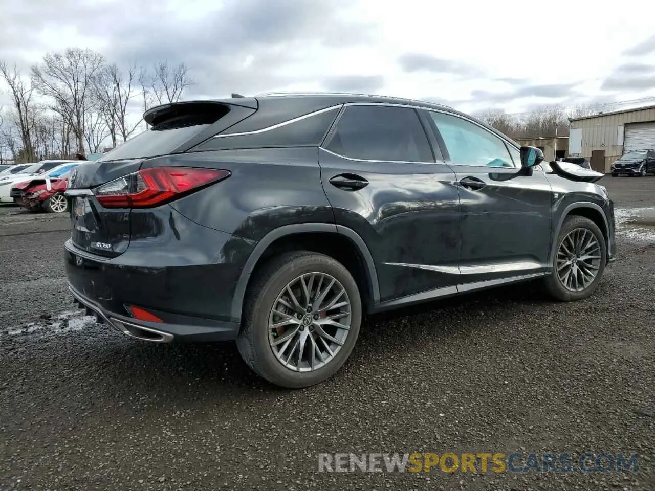 3 Photograph of a damaged car 2T2SZMDA3NC368755 LEXUS RX 350 F S 2022