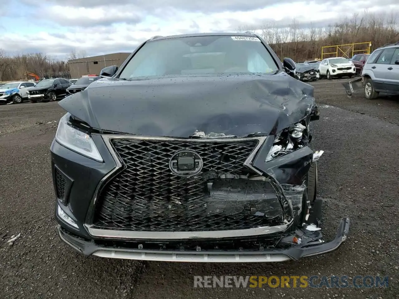 5 Photograph of a damaged car 2T2SZMDA3NC368755 LEXUS RX 350 F S 2022
