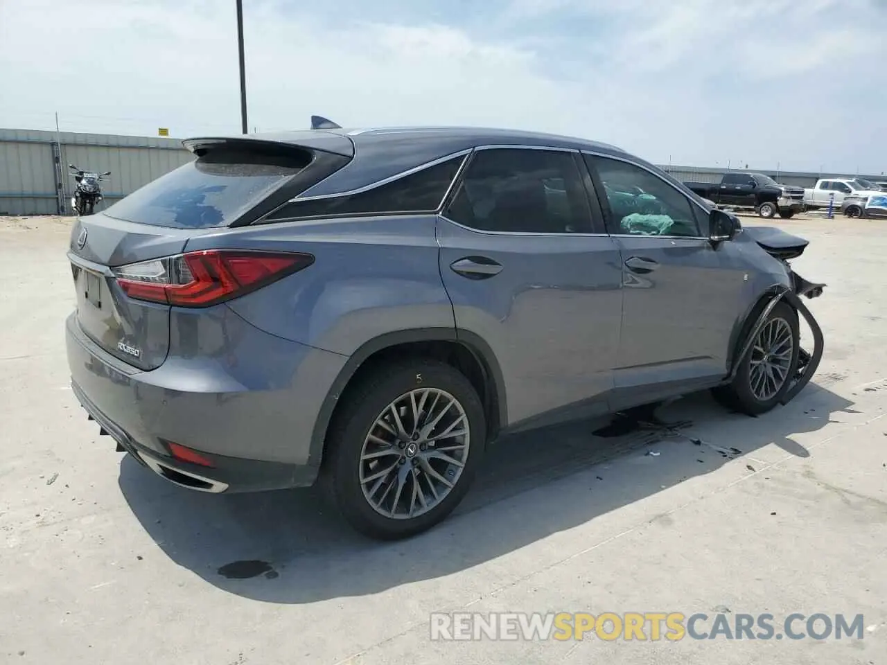 3 Photograph of a damaged car 2T2YZMDA0NC312444 LEXUS RX 350 F S 2022