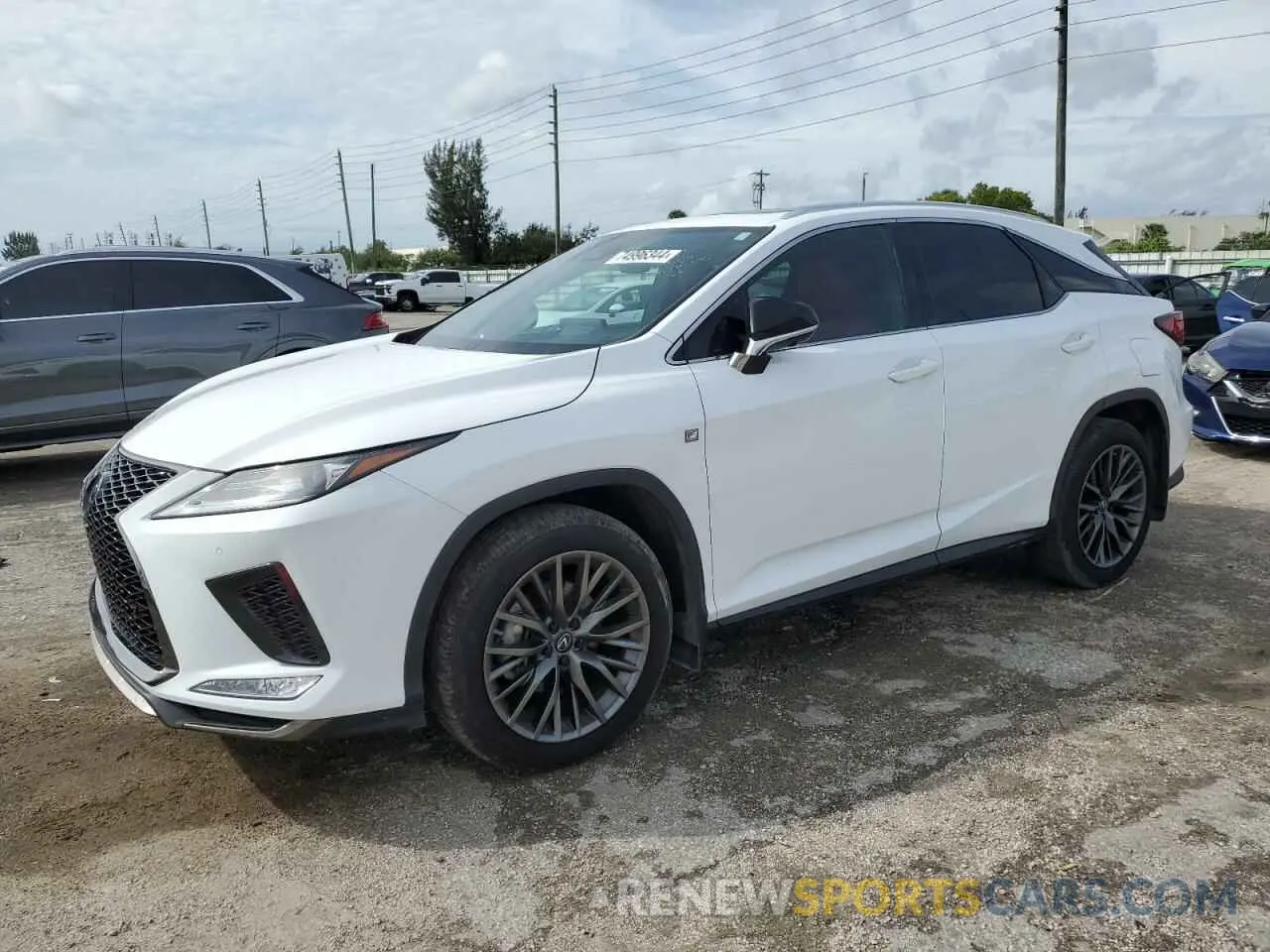 1 Photograph of a damaged car 2T2YZMDA0NC344892 LEXUS RX 350 F S 2022