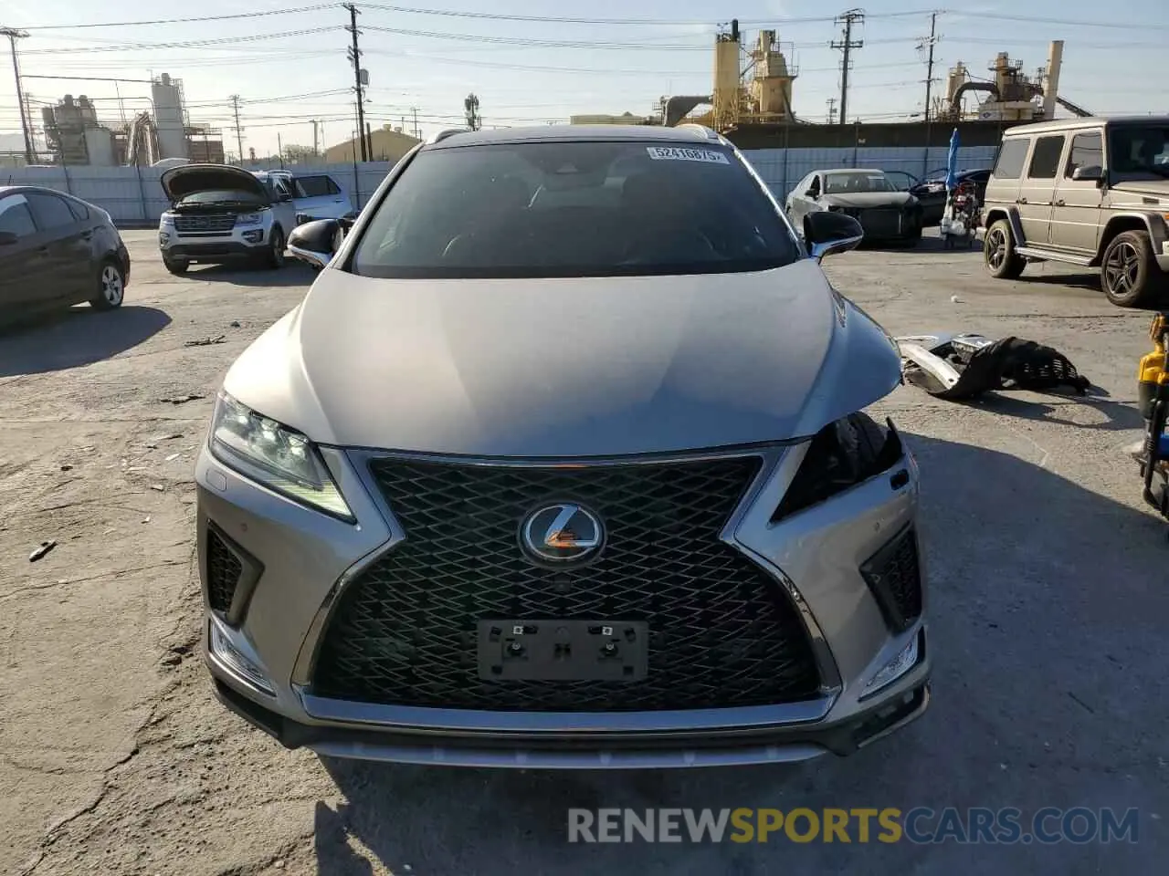 5 Photograph of a damaged car 2T2YZMDA0NC367167 LEXUS RX 350 F S 2022