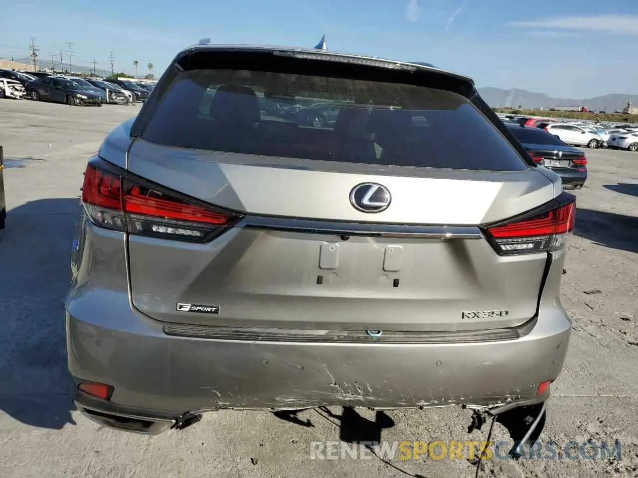 6 Photograph of a damaged car 2T2YZMDA0NC367167 LEXUS RX 350 F S 2022
