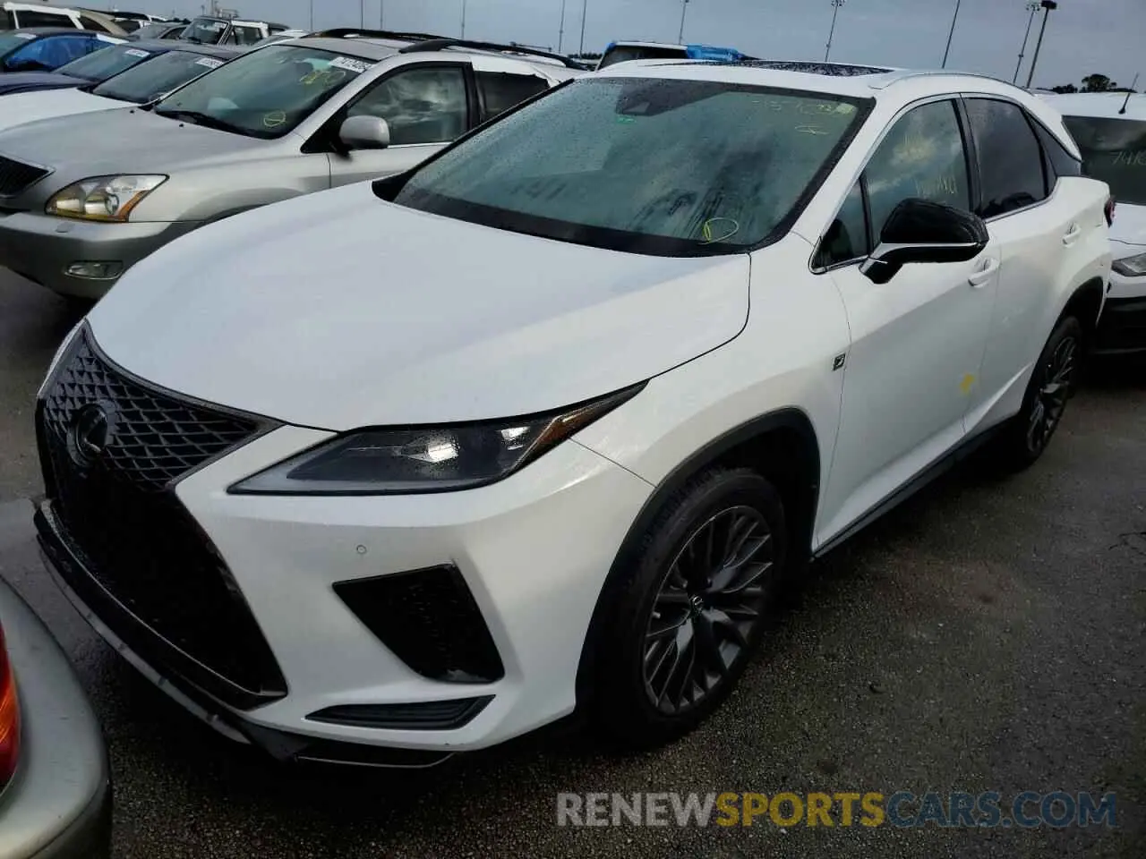 1 Photograph of a damaged car 2T2YZMDA2NC312364 LEXUS RX 350 F S 2022