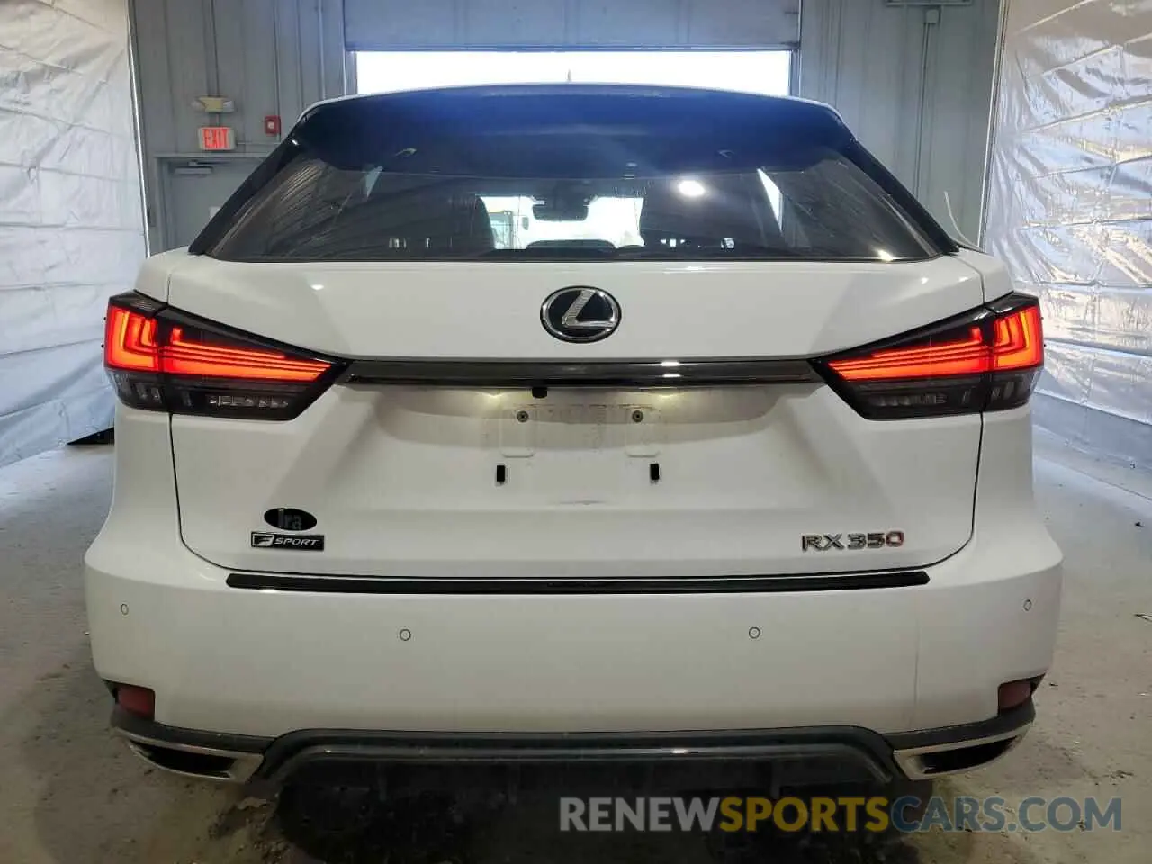6 Фотография поврежденного автомобиля 2T2YZMDA4NC315637 LEXUS RX 350 F S 2022