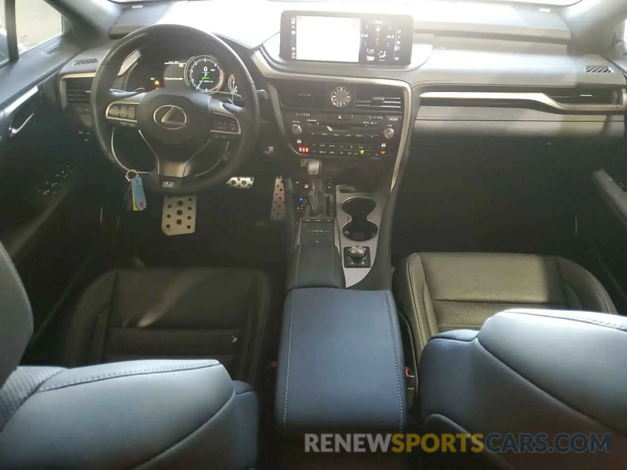 8 Фотография поврежденного автомобиля 2T2YZMDA4NC315637 LEXUS RX 350 F S 2022