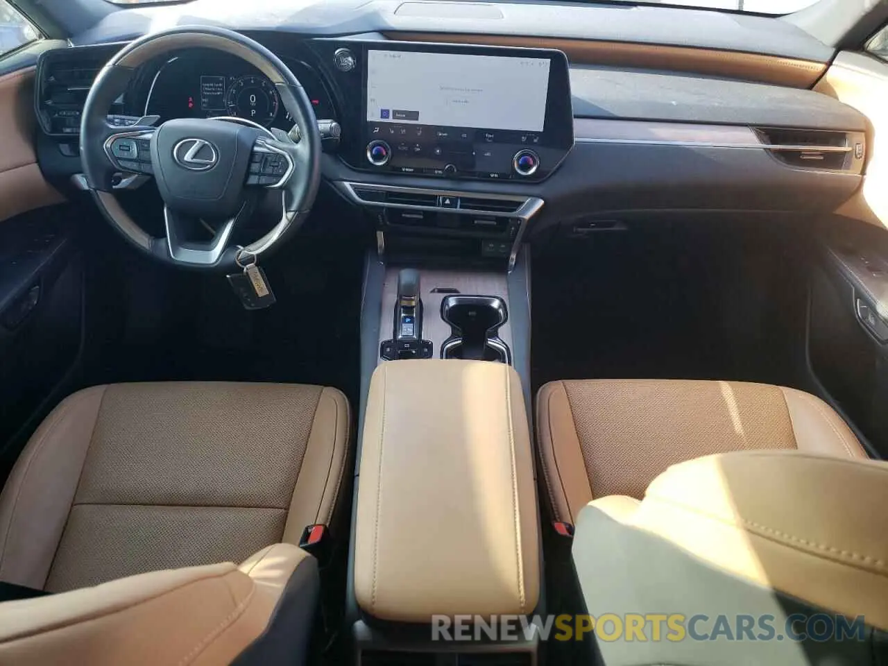 8 Фотография поврежденного автомобиля JTJCHMAA6P2006725 LEXUS RX 350 PRE 2023