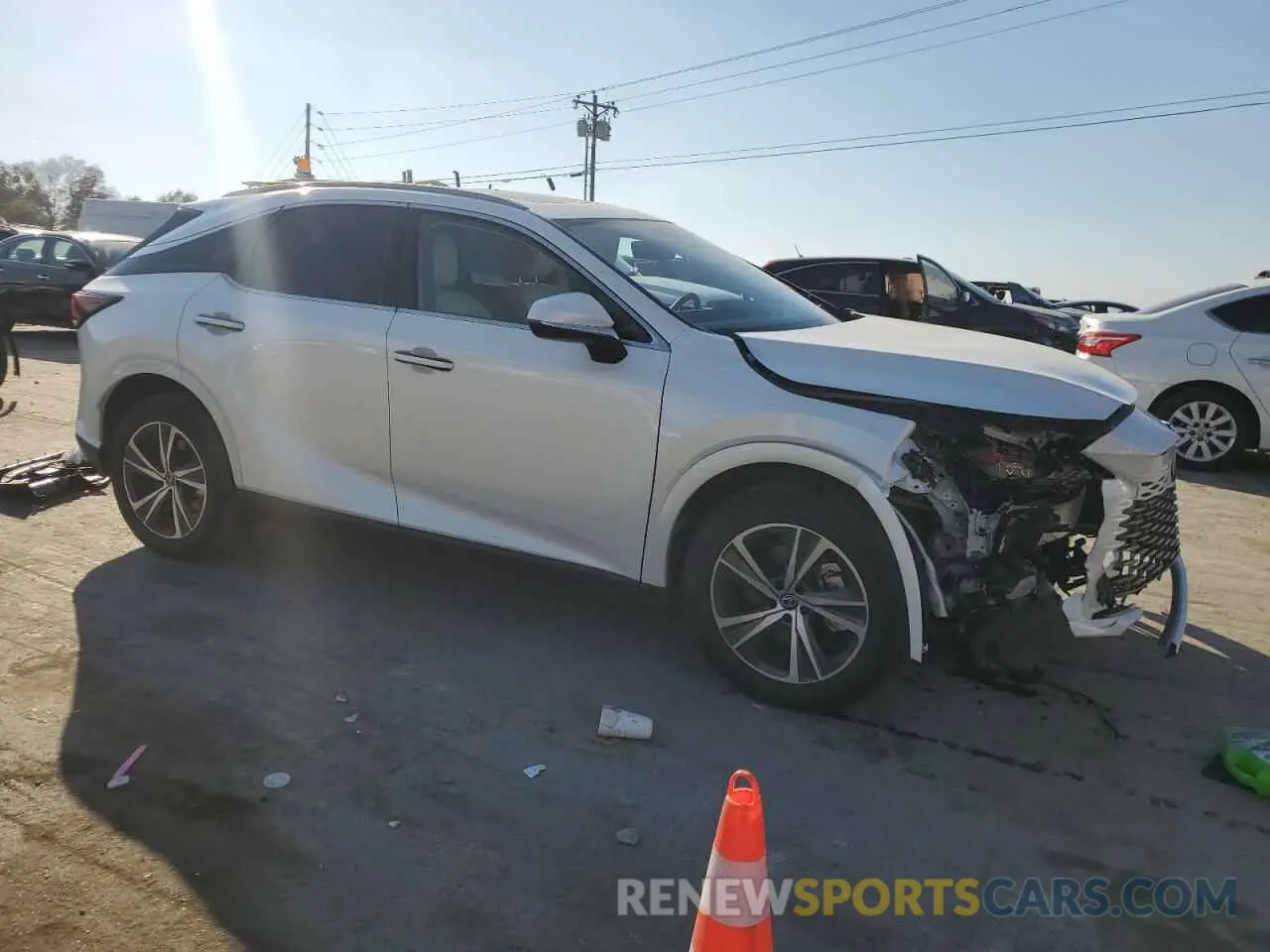 4 Фотография поврежденного автомобиля JTJCHMAA2R2012783 LEXUS RX 350 PRE 2024
