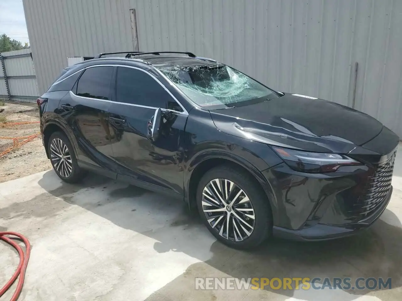 4 Фотография поврежденного автомобиля JTJCHMAA7R2020975 LEXUS RX 350 PRE 2024