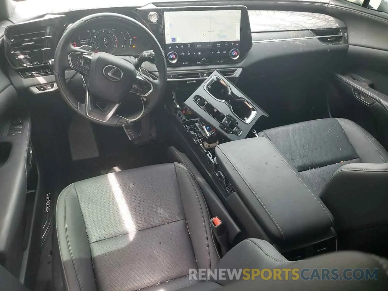 8 Фотография поврежденного автомобиля JTJCHMAA7R2020975 LEXUS RX 350 PRE 2024