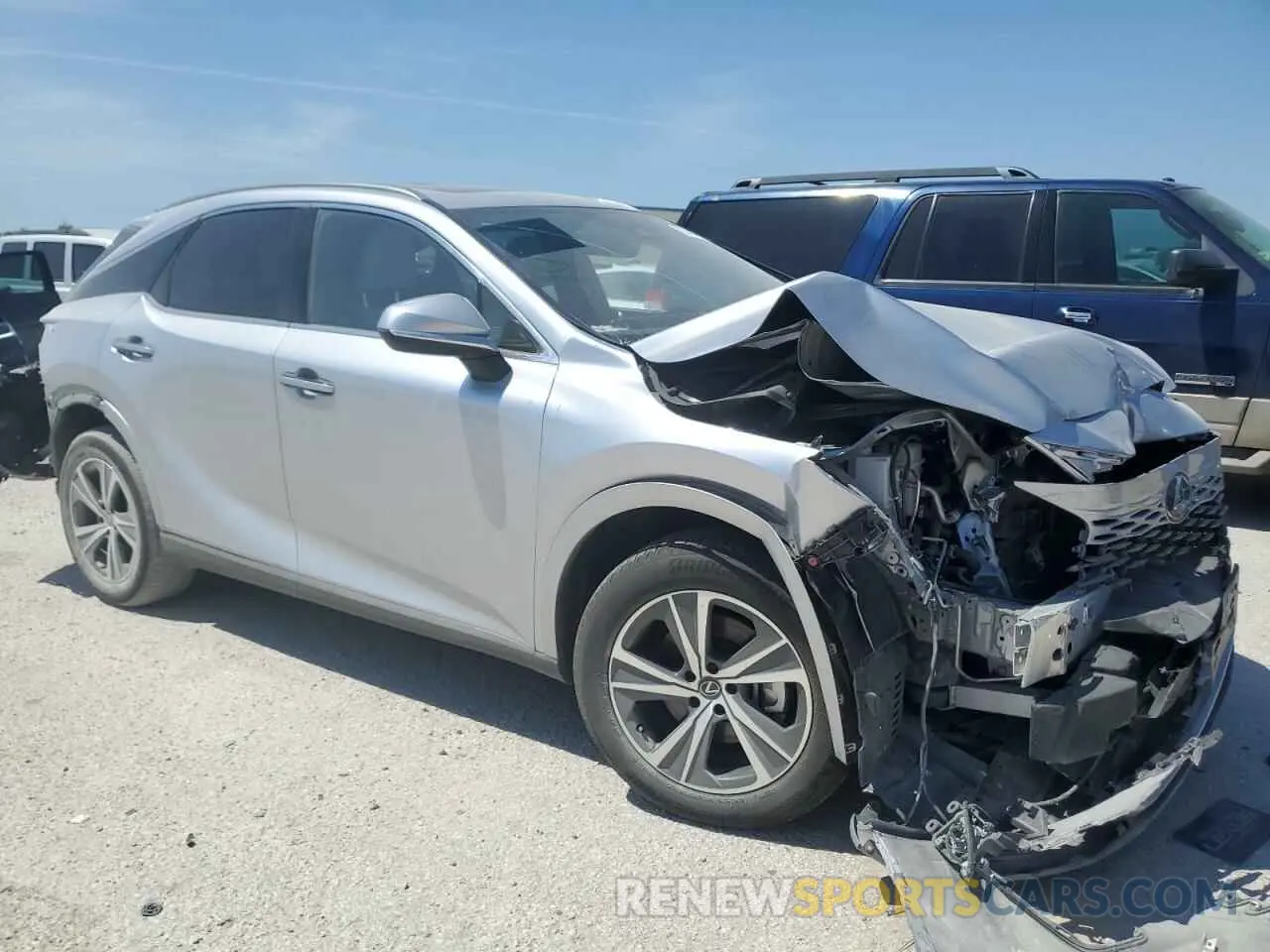 4 Фотография поврежденного автомобиля JTJCHMAA9R2012022 LEXUS RX 350 PRE 2024