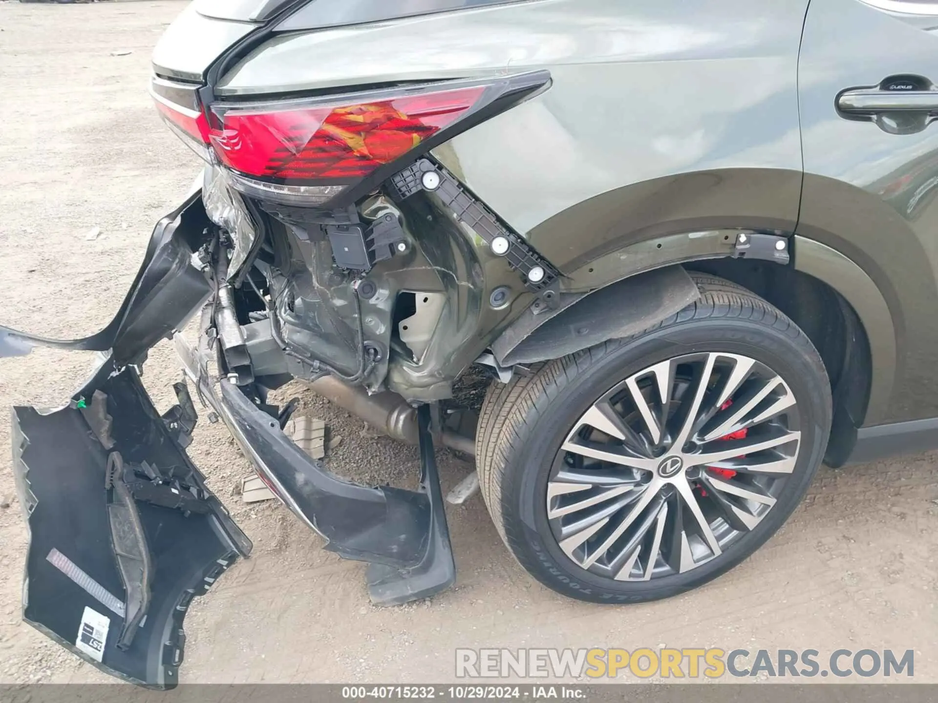 17 Photograph of a damaged car 2T2BBMCA1PC002463 LEXUS RX 350H 2023