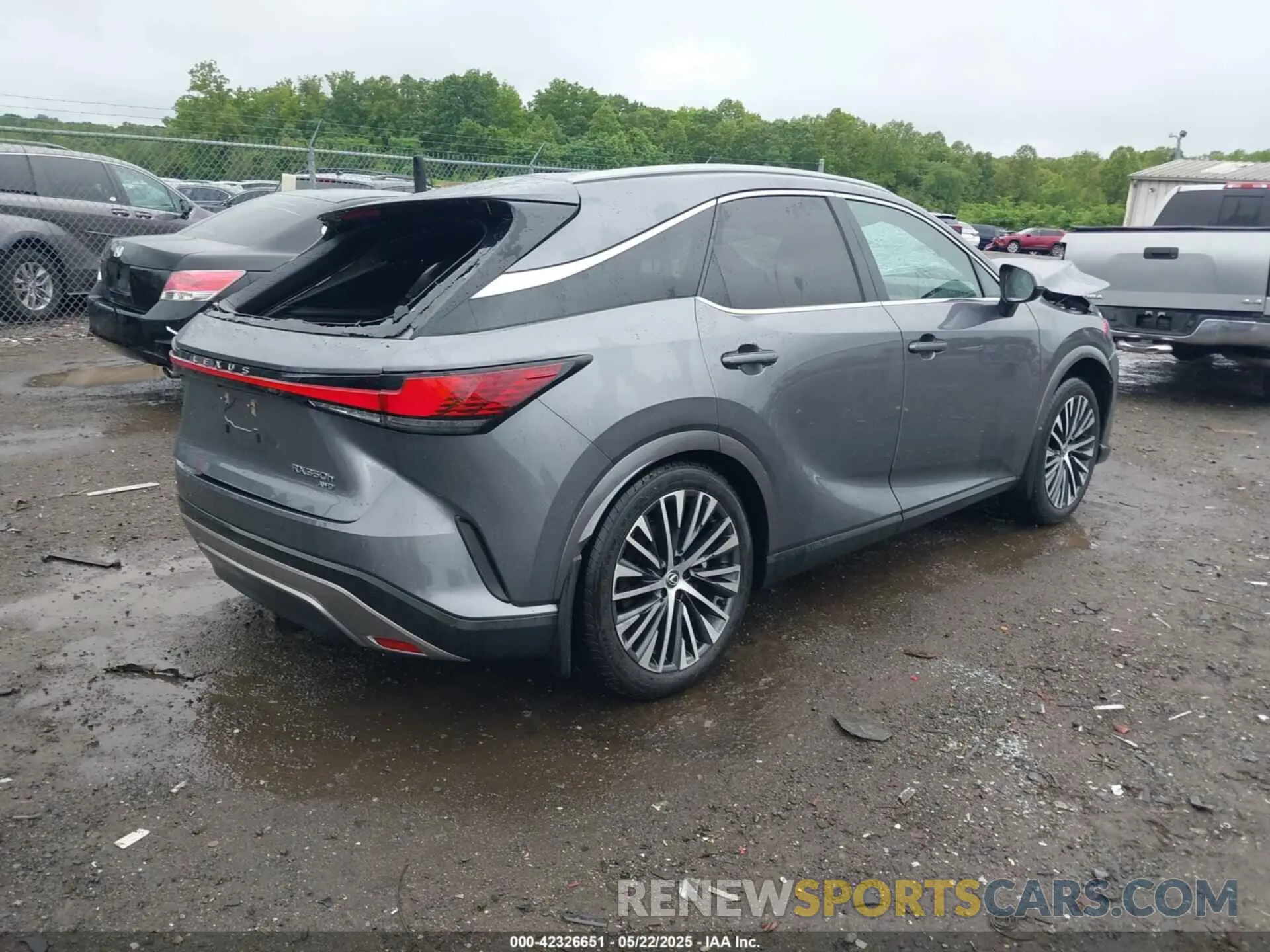 4 Фотография поврежденного автомобиля 2T2BBMCA2PC005680 LEXUS RX 350H 2023
