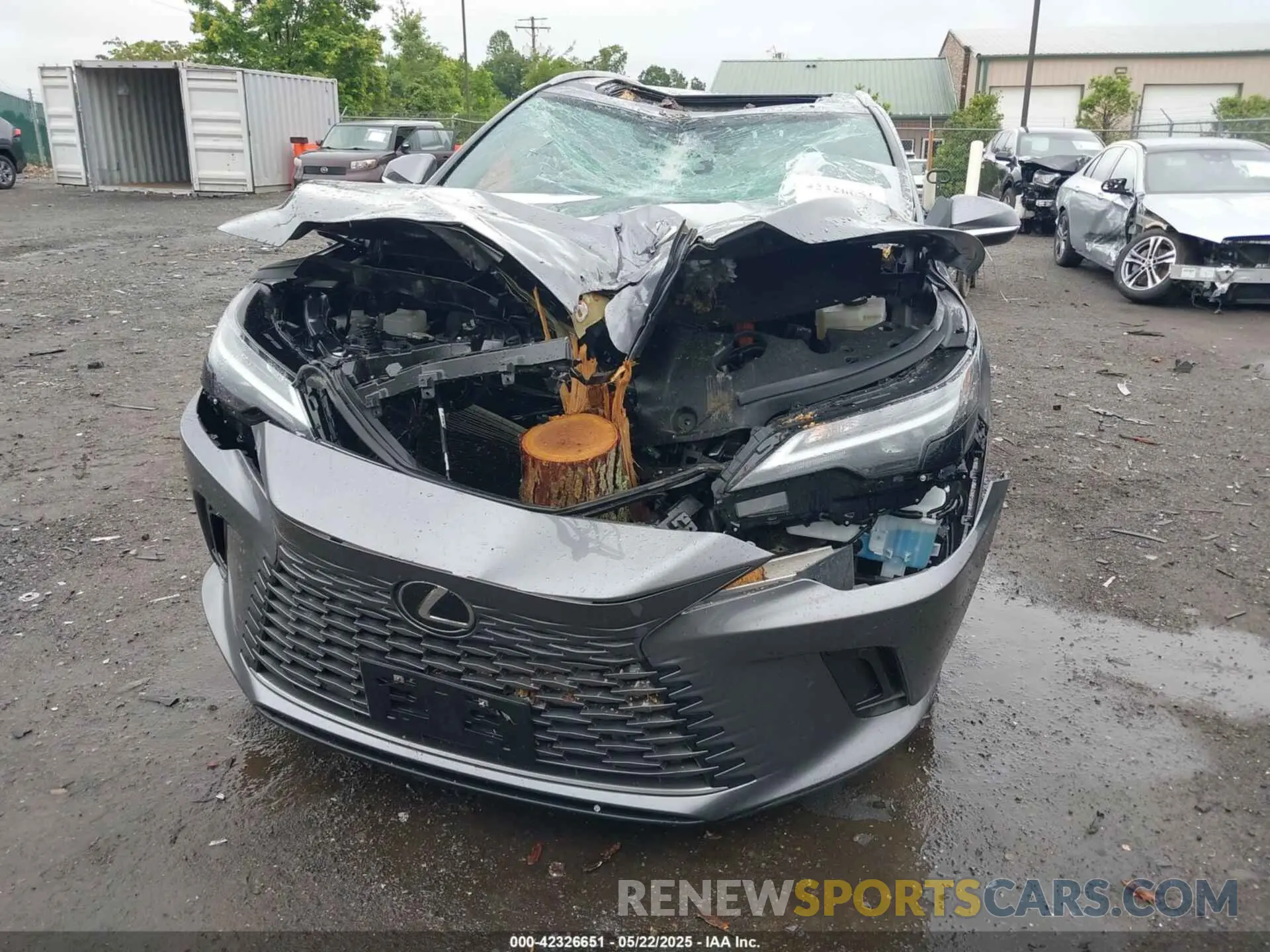 6 Фотография поврежденного автомобиля 2T2BBMCA2PC005680 LEXUS RX 350H 2023