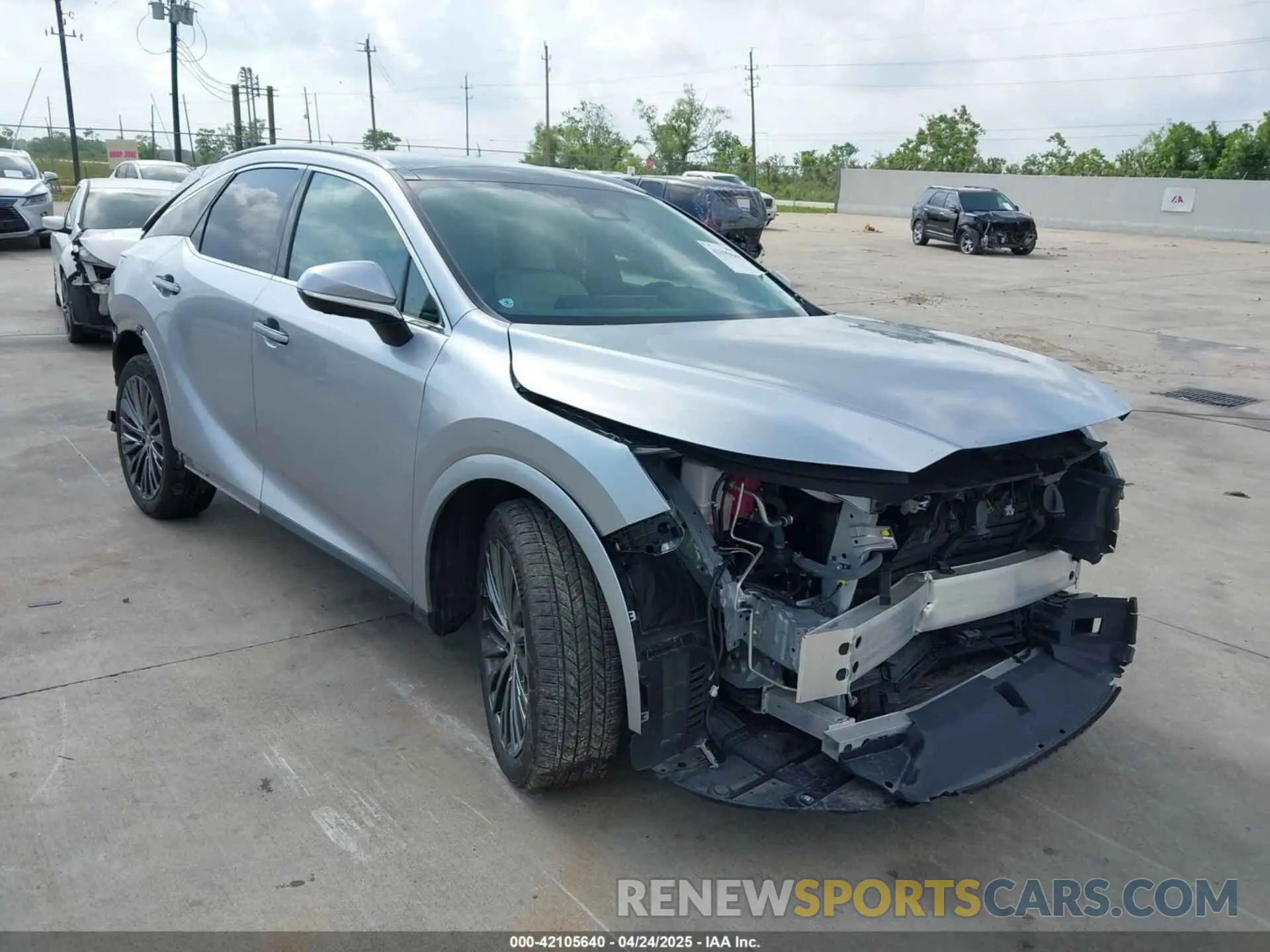 1 Фотография поврежденного автомобиля 2T2BBMCA8PC022516 LEXUS RX 350H 2023