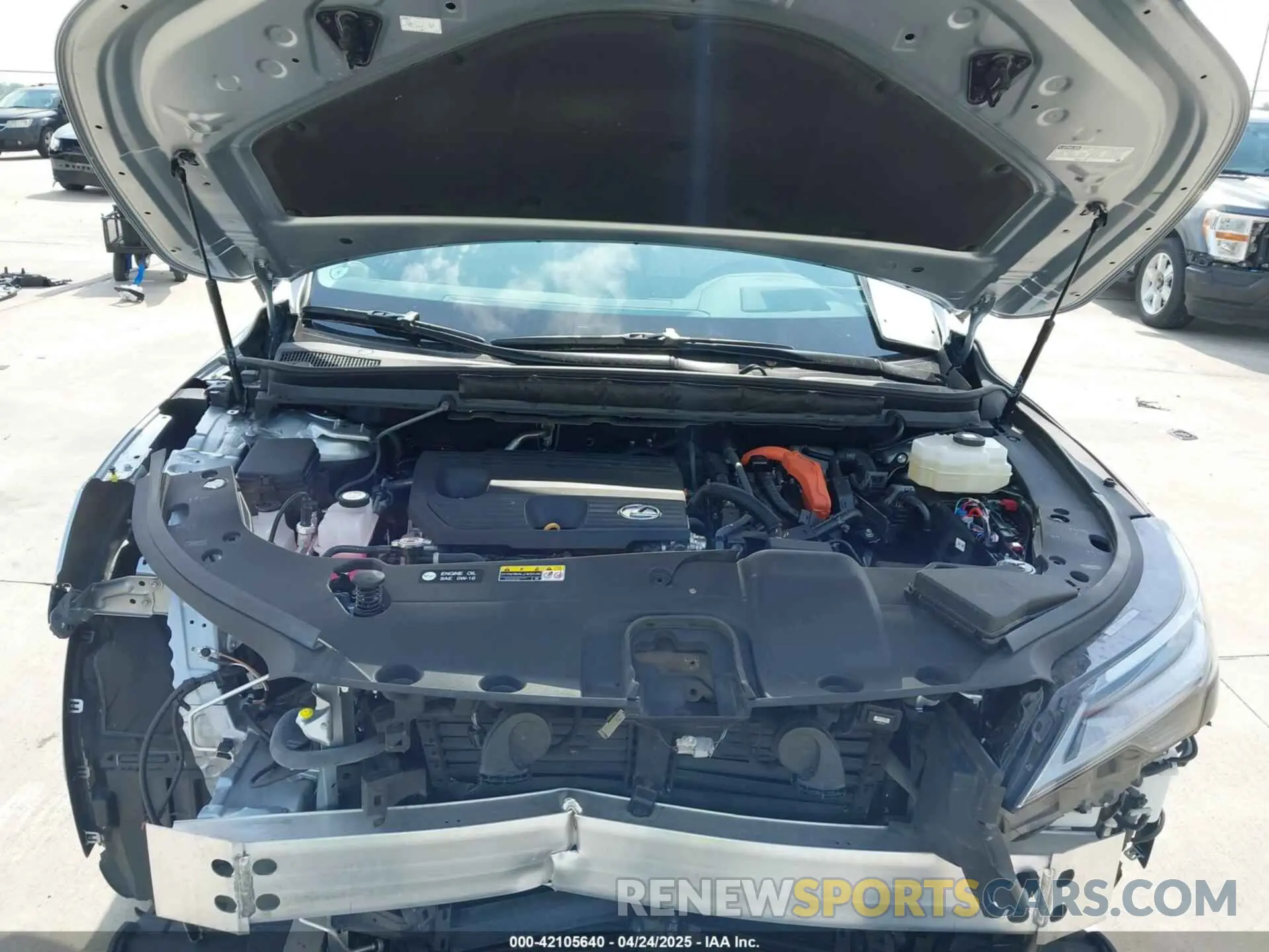 10 Фотография поврежденного автомобиля 2T2BBMCA8PC022516 LEXUS RX 350H 2023