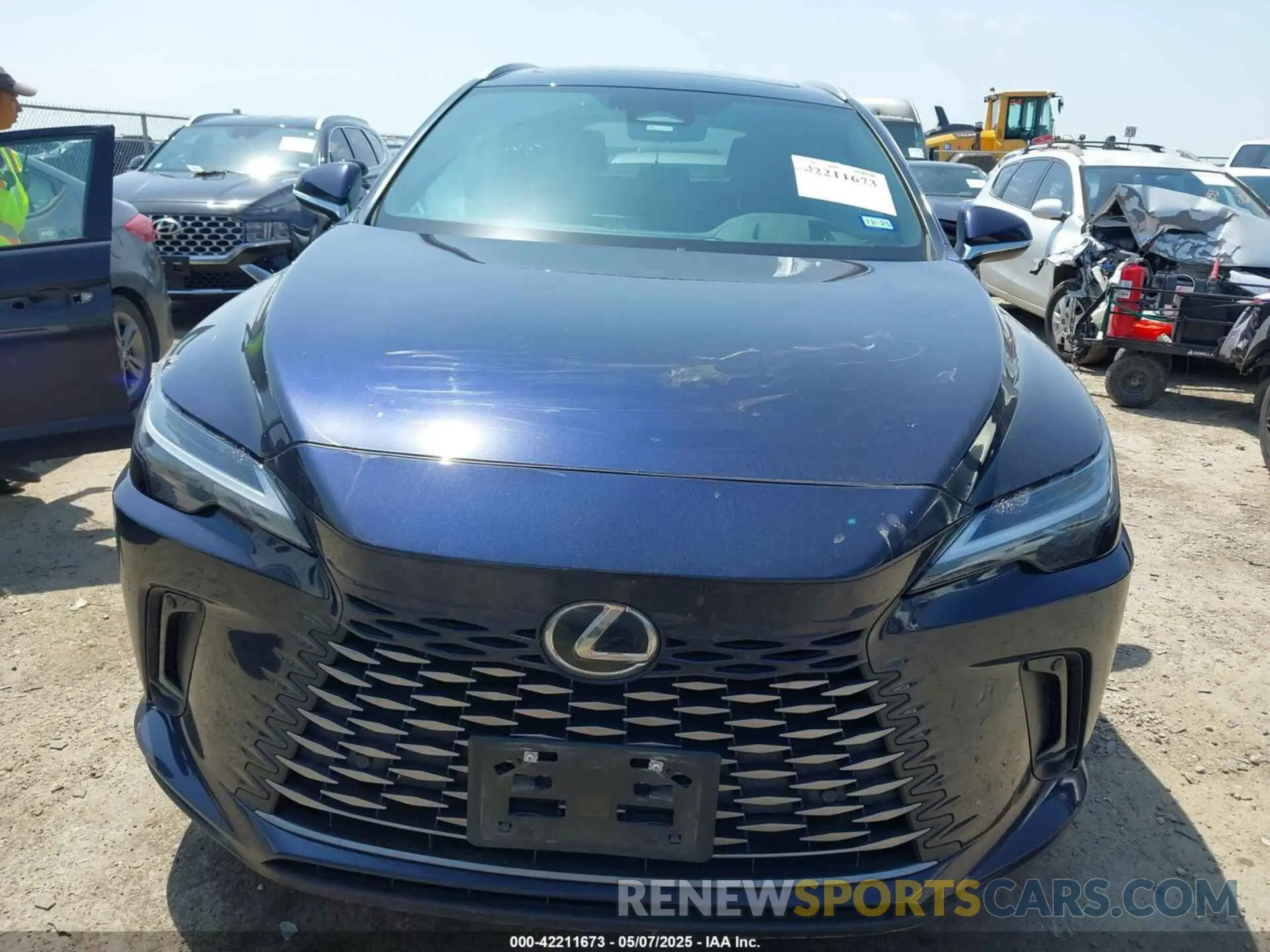 12 Фотография поврежденного автомобиля 2T2BBMCA2RC027049 LEXUS RX 350H 2024