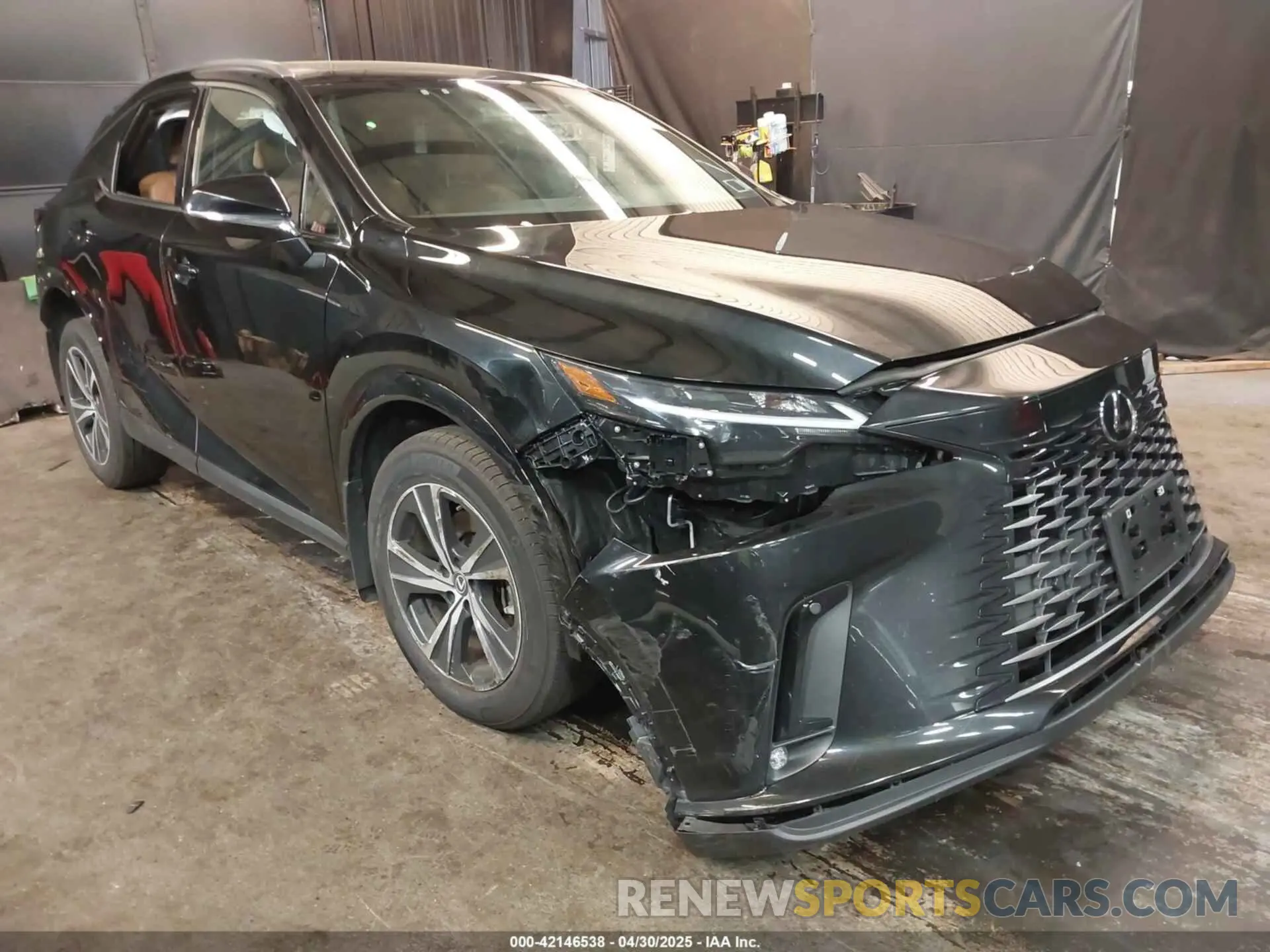 1 Photograph of a damaged car 2T2BBMCA2RC053330 LEXUS RX 350H 2024