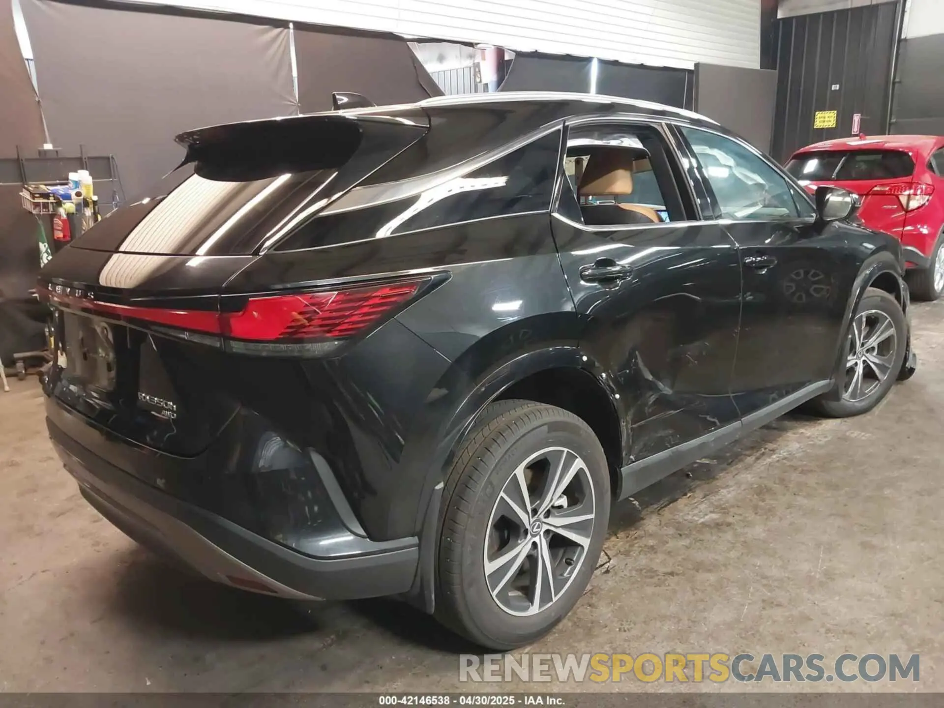 4 Photograph of a damaged car 2T2BBMCA2RC053330 LEXUS RX 350H 2024