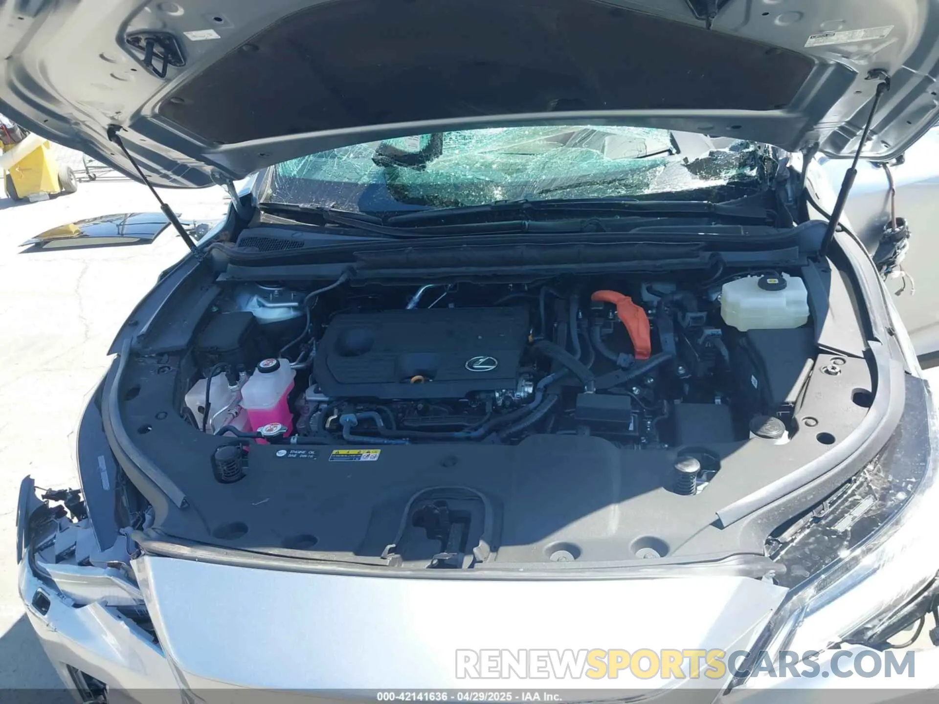 10 Photograph of a damaged car 2T2BBMCA7RC048589 LEXUS RX 350H 2024
