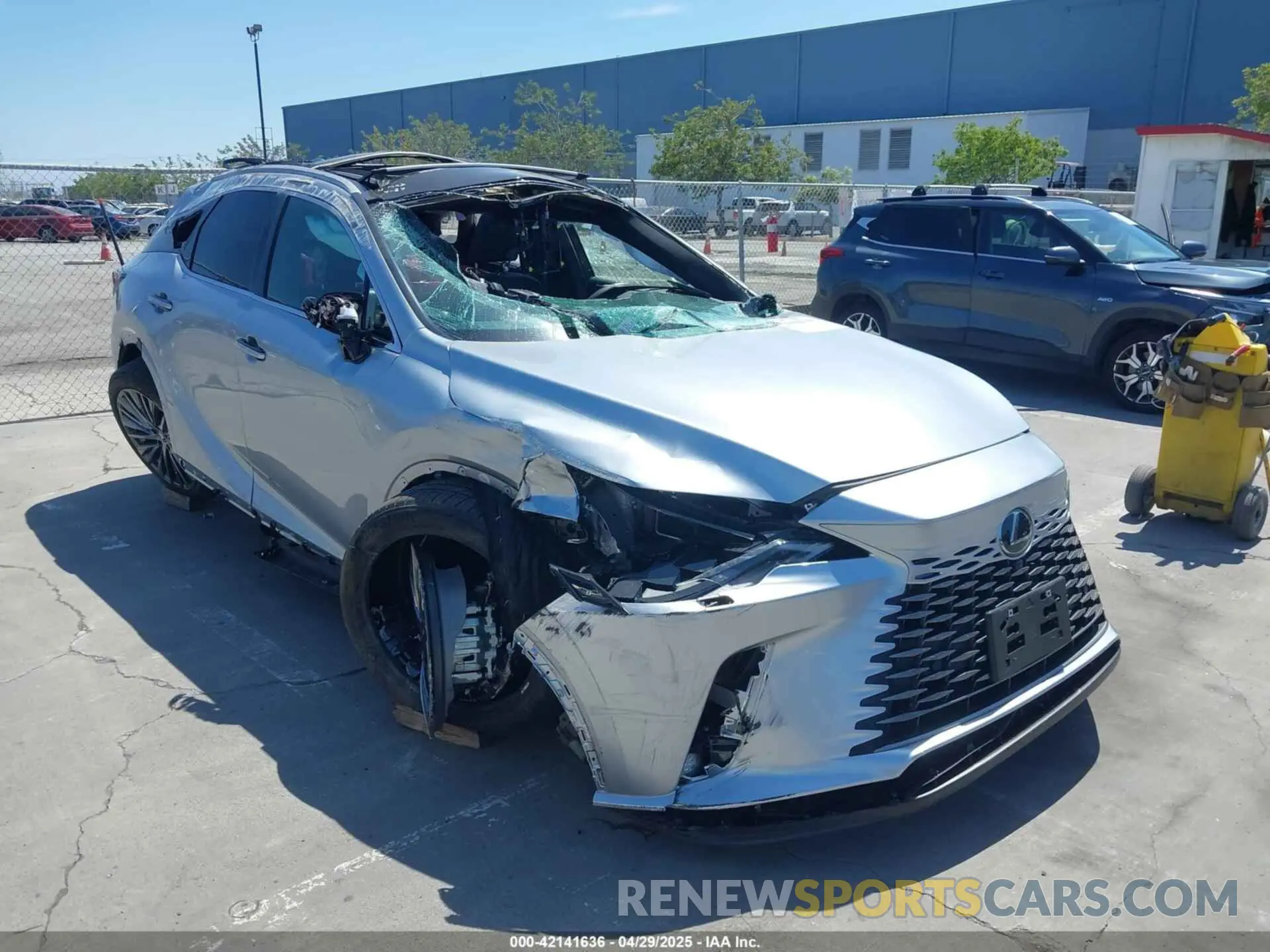 19 Photograph of a damaged car 2T2BBMCA7RC048589 LEXUS RX 350H 2024