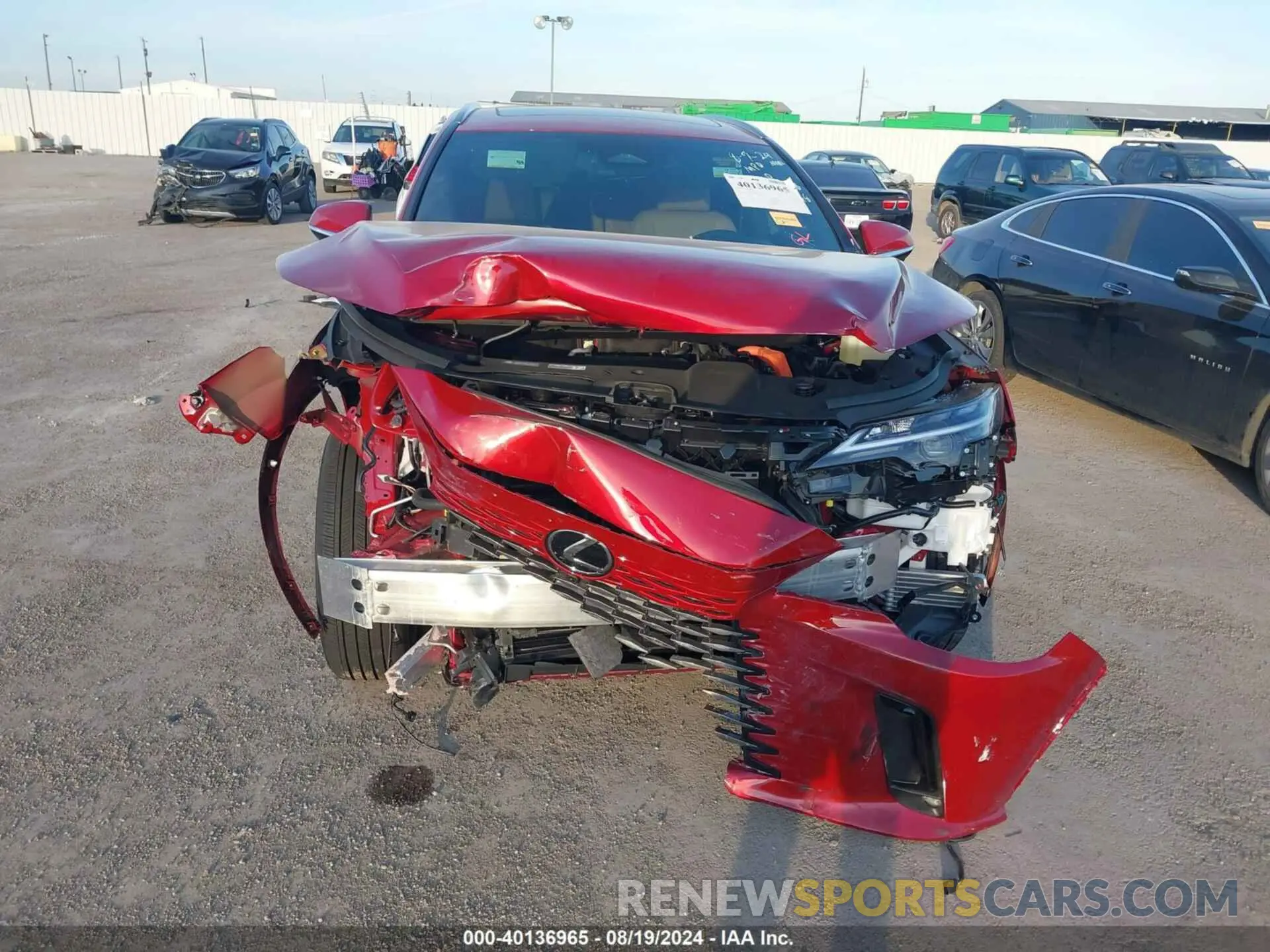 13 Photograph of a damaged car 2T2BBMCA7RC050116 LEXUS RX 350H 2024