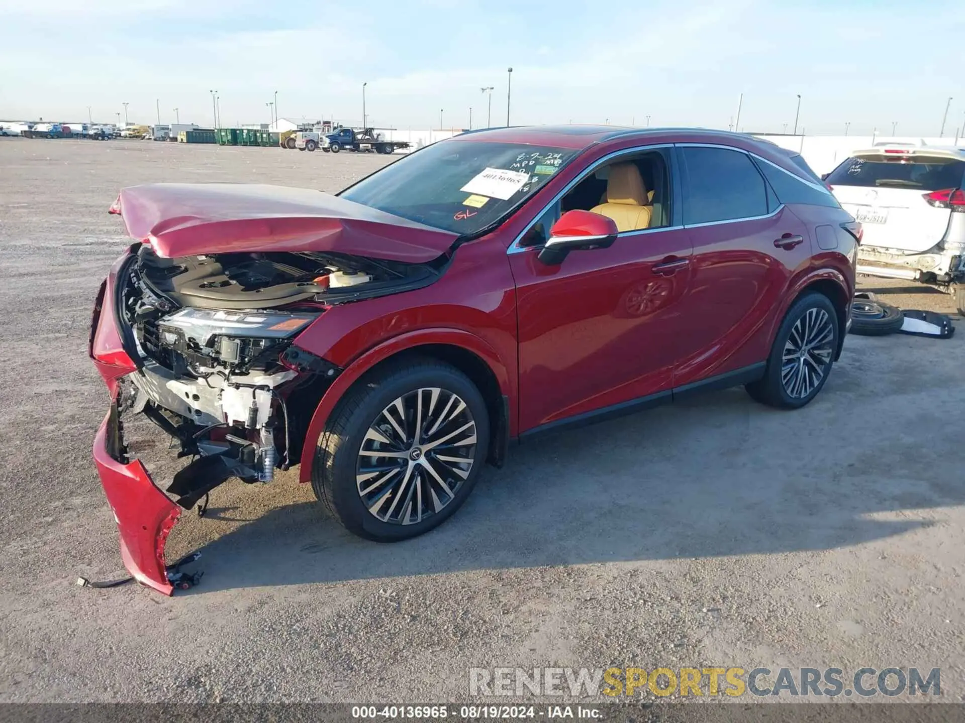 15 Photograph of a damaged car 2T2BBMCA7RC050116 LEXUS RX 350H 2024