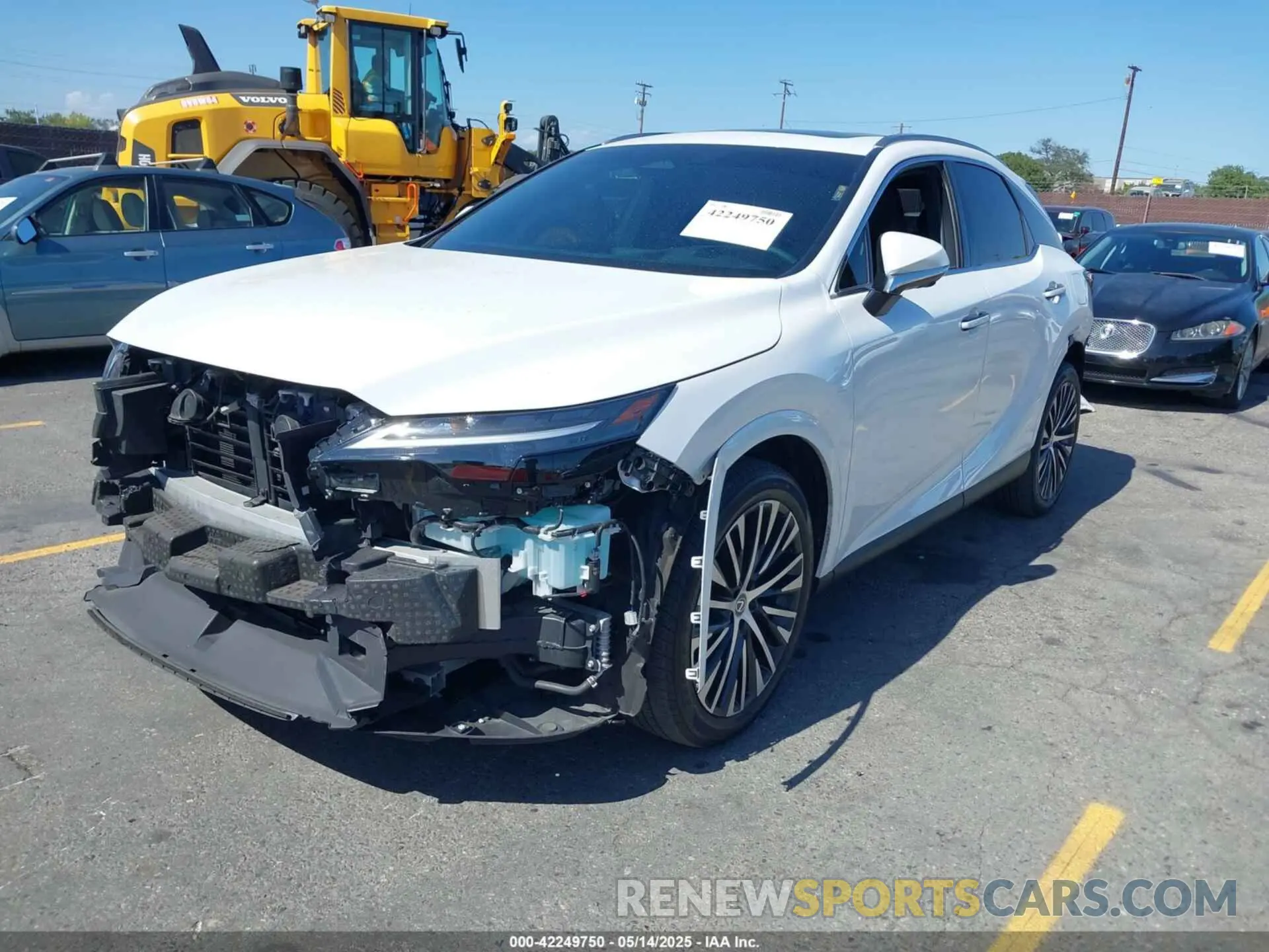 2 Photograph of a damaged car 2T2BBMCA8RC035933 LEXUS RX 350H 2024