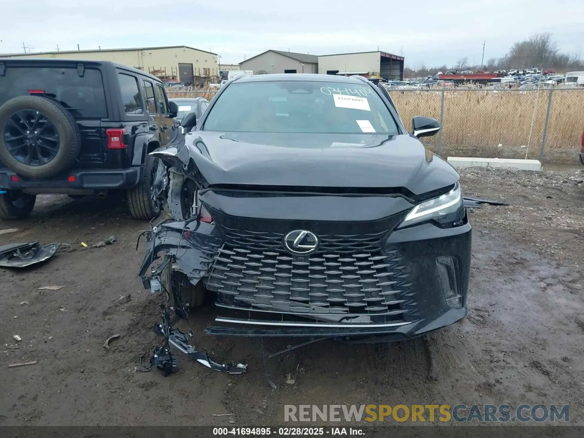 13 Photograph of a damaged car 2T2BBMCA9RC034404 LEXUS RX 350H 2024